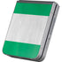 Nigeria Flag Distressed Galaxy Z Flip6 Skin